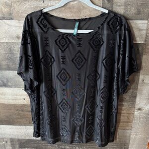 Southwestern Mesh Top